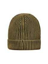 Two-Tone Melange Ribbed Beanie: Stylish Warmth for Every Season | Black