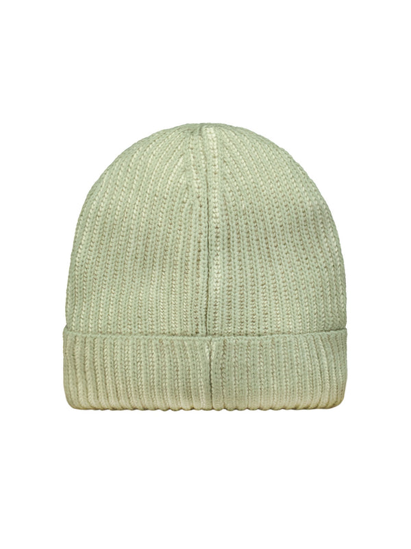 Two-Tone Melange Ribbed Beanie: Stylish Warmth for Every Season | Cement