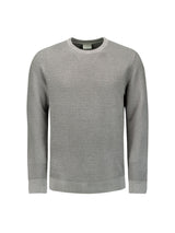 Two-tone Crewneck Pullover | Grey