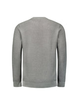 Two-tone Crewneck Pullover | Grey