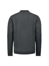 Polo Cardigan | Dark Grey