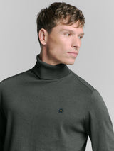 Rollneck Pullover | Dark Grey