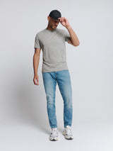 Basic roundneck T-Shirt | Grey Melange