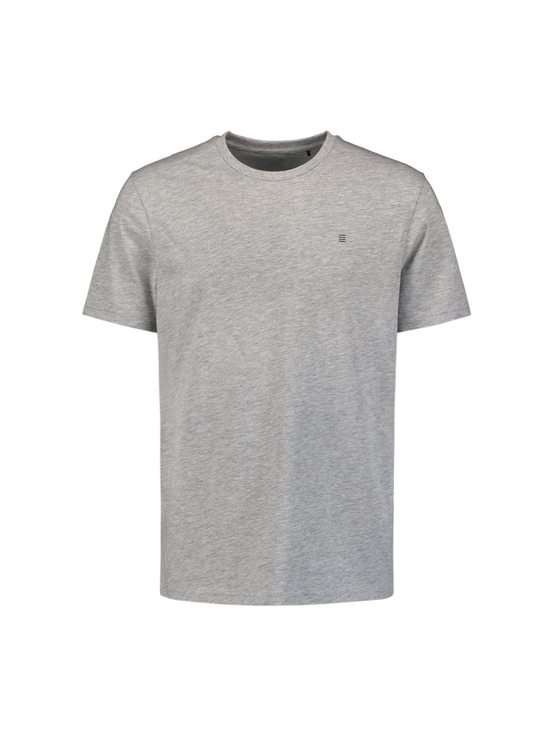 Basic roundneck T-Shirt | Grey Melange