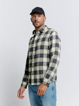 Checked shirt | Dark Grey