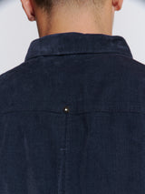 Velvet Corduroy Shirt | Blueberry