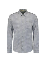 Printed Stretch Shirt | Offwhite