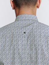 Printed Stretch Shirt | Offwhite