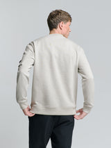 Crewneck sweater | Chalk