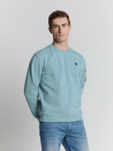 Sweater Crewneck Melange | Ice