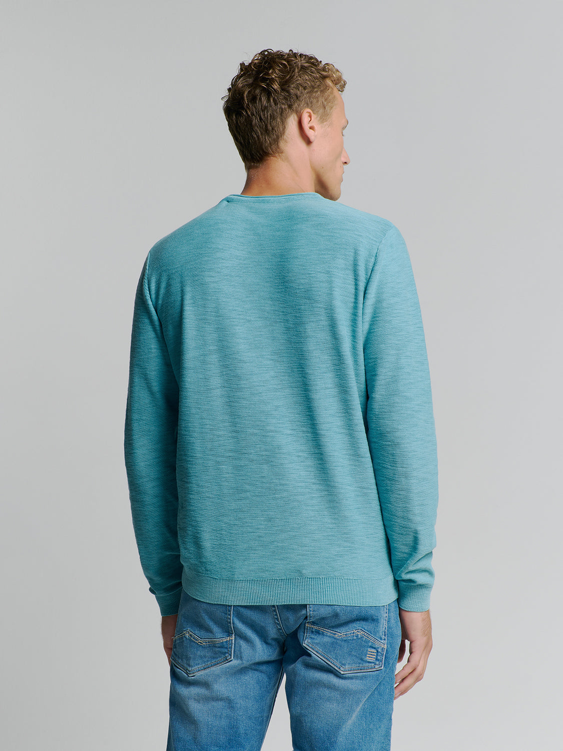 Crewneck pullover | Seablue