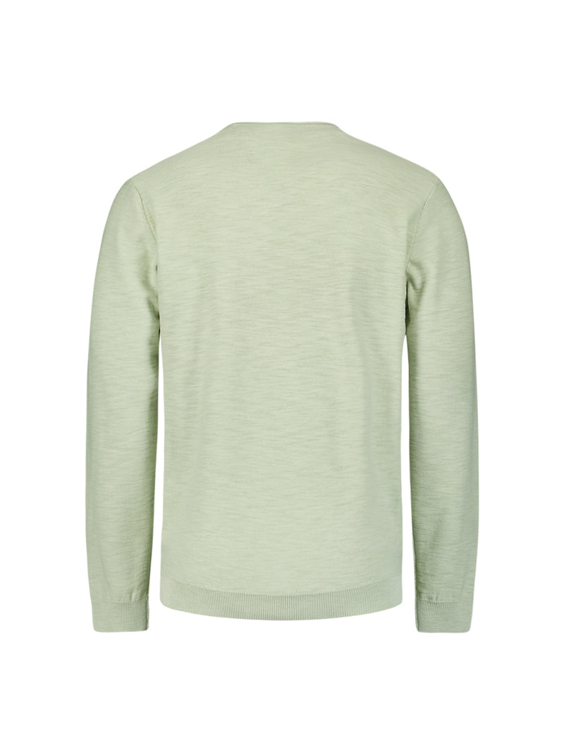 Pullover Crewneck Garment Dyed + Stone Washed | Mint