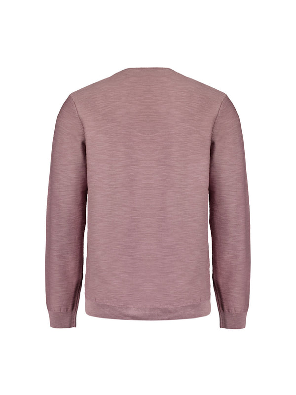 Crewneck pullover | Mauve