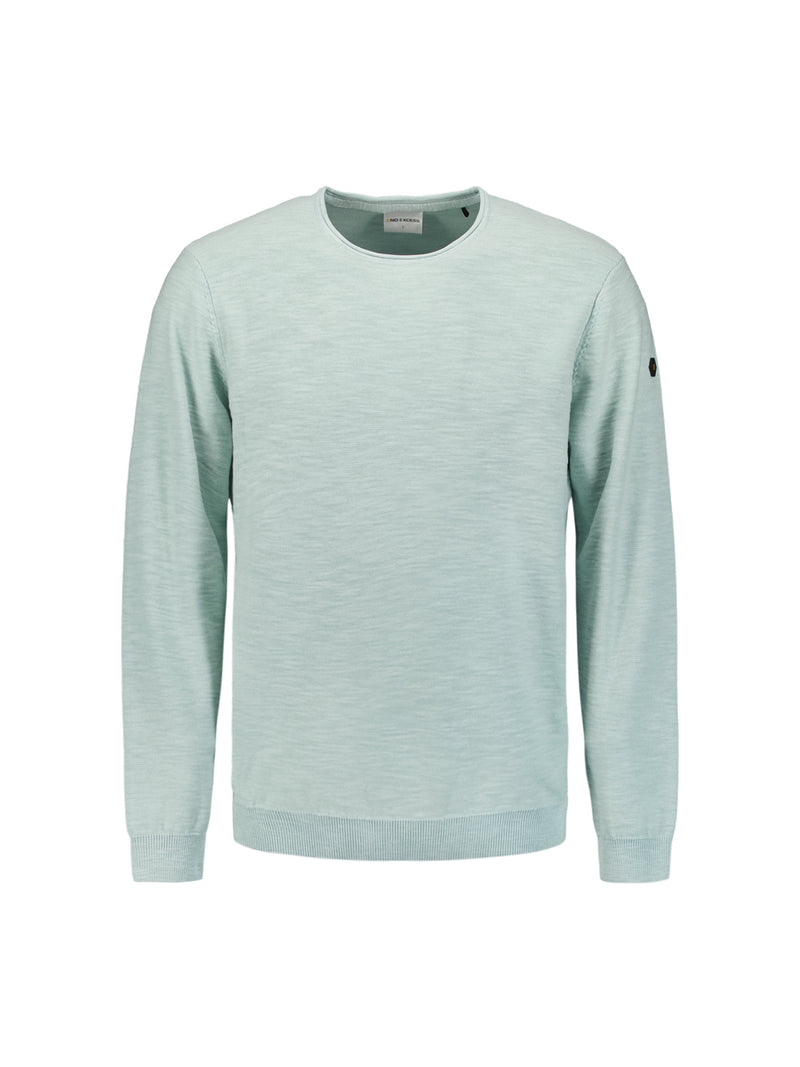 Pullover Crewneck Garment Dyed + Stone Washed | Ice