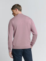 Half-zip sweater | Mauve