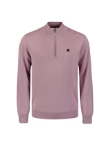 Half-zip sweater | Mauve