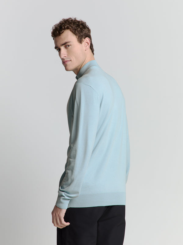 Half-zip sweater | Ice