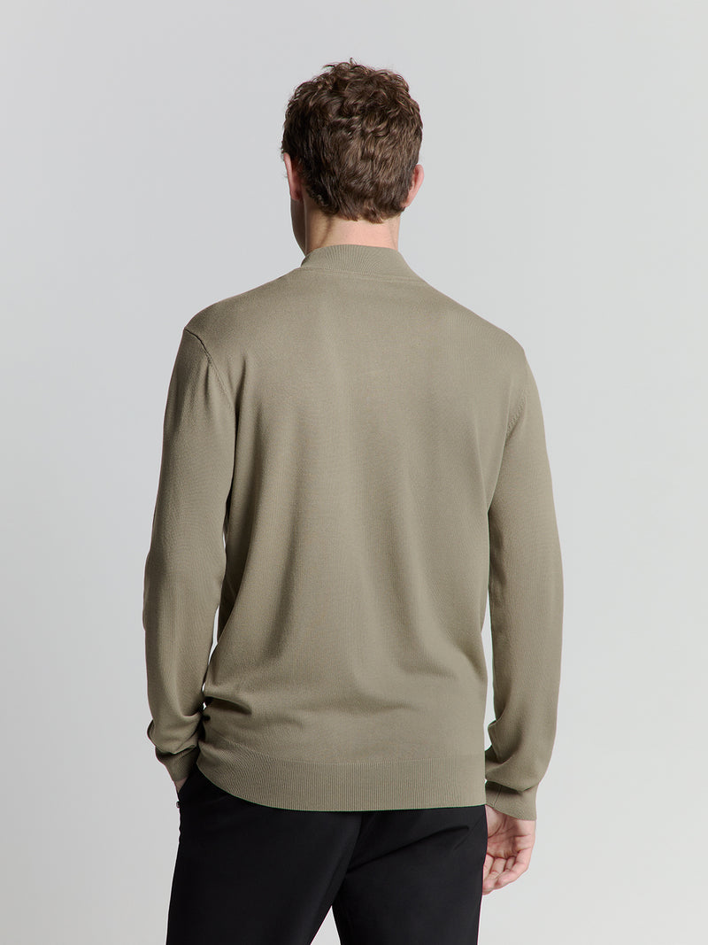 Half-zip sweater | Light Army