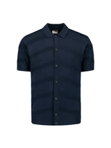 Knitted polo | Deep Blue