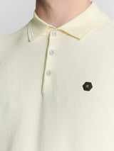 Short sleeve polo | Offwhite