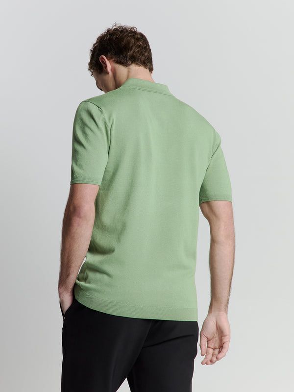 Short sleeve polo | Green