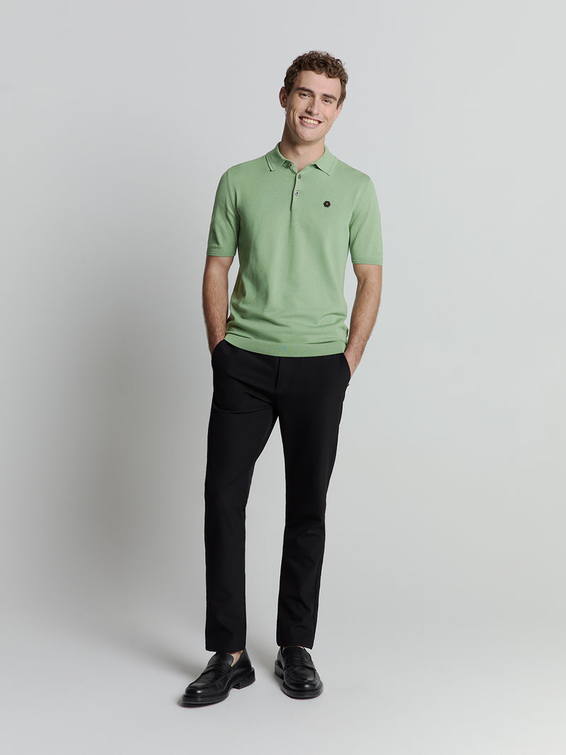 Short sleeve polo | Green