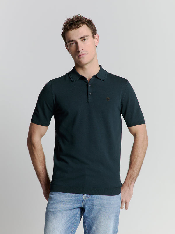 Short sleeve polo | Night