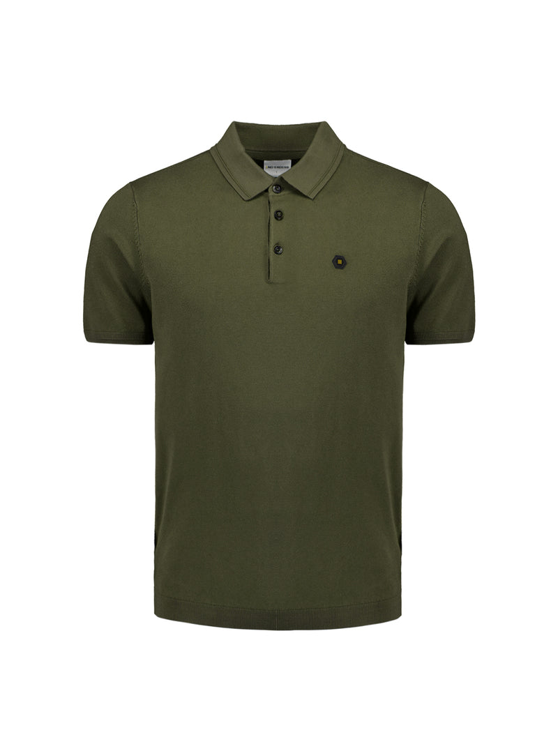 Short sleeve polo | Dark Moss