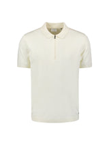 Short sleeve polo | Offwhite