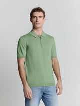 Short sleeve polo | Green