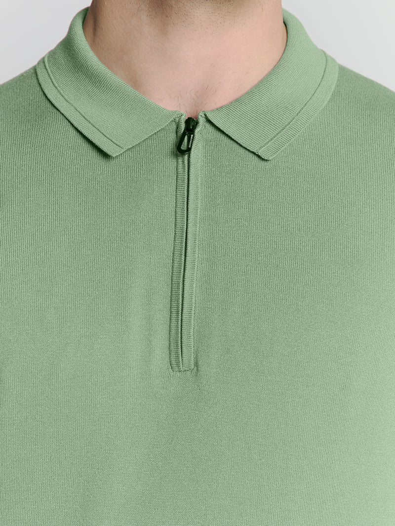 Short sleeve polo | Green