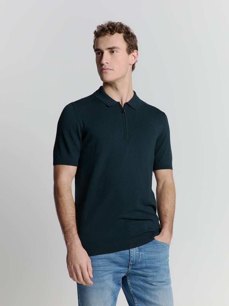 Short sleeve polo | Night