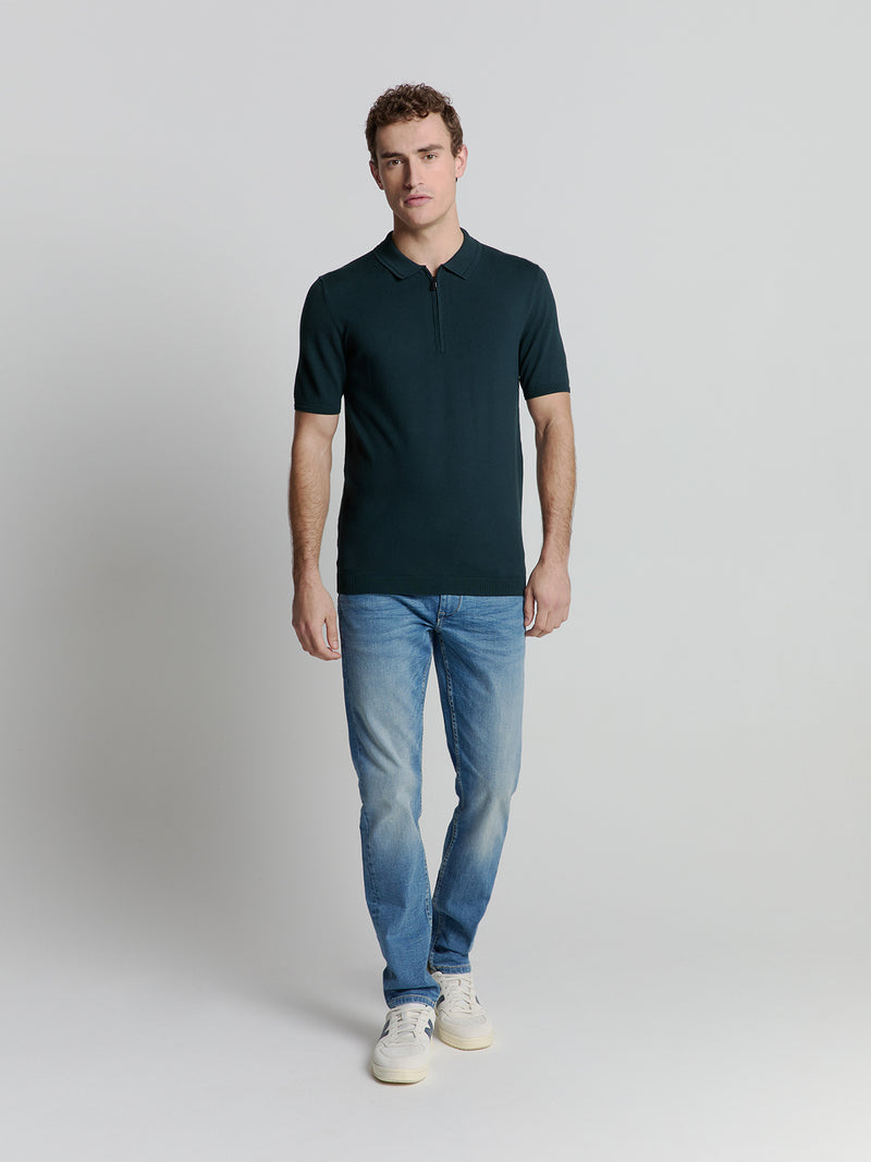 Short sleeve polo | Night