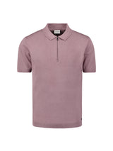 Short sleeve polo | Mauve