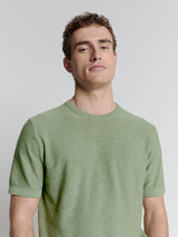 Knitted pullover | Green