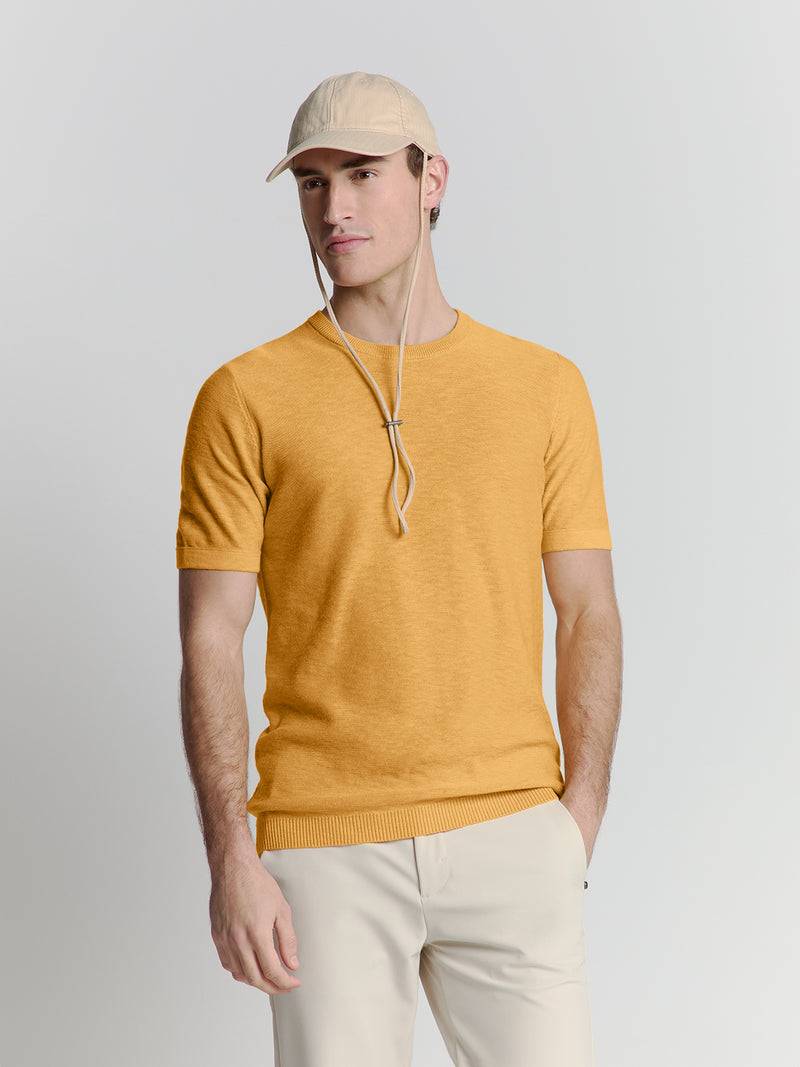 Knitted pullover | Yellow