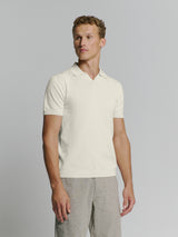 Short sleeve polo | Offwhite