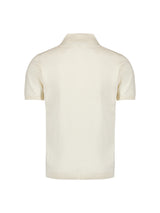 Short sleeve polo | Offwhite