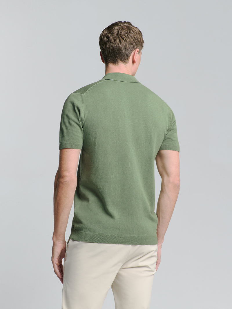 Short sleeve polo | Green