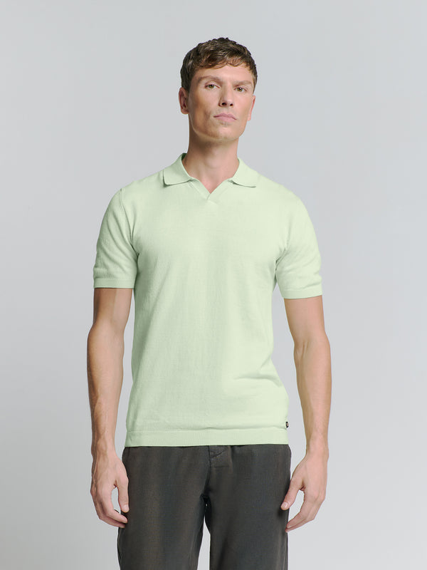 Short sleeve polo | Mint