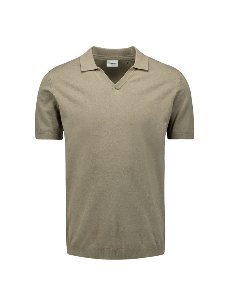 Short sleeve polo | Dark Moss