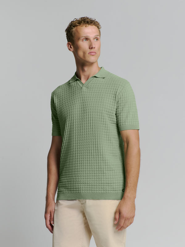 Short sleeve polo | Green