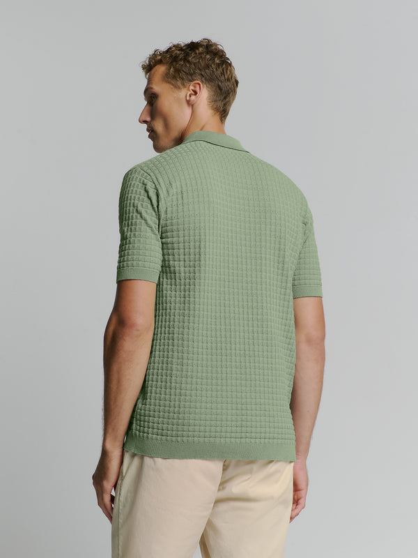 Short sleeve polo | Green