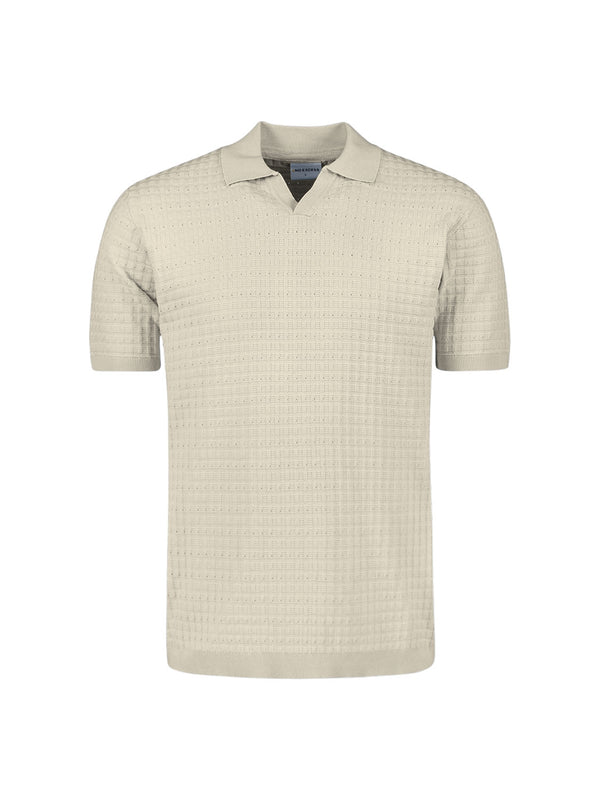 Short sleeve polo | Cement