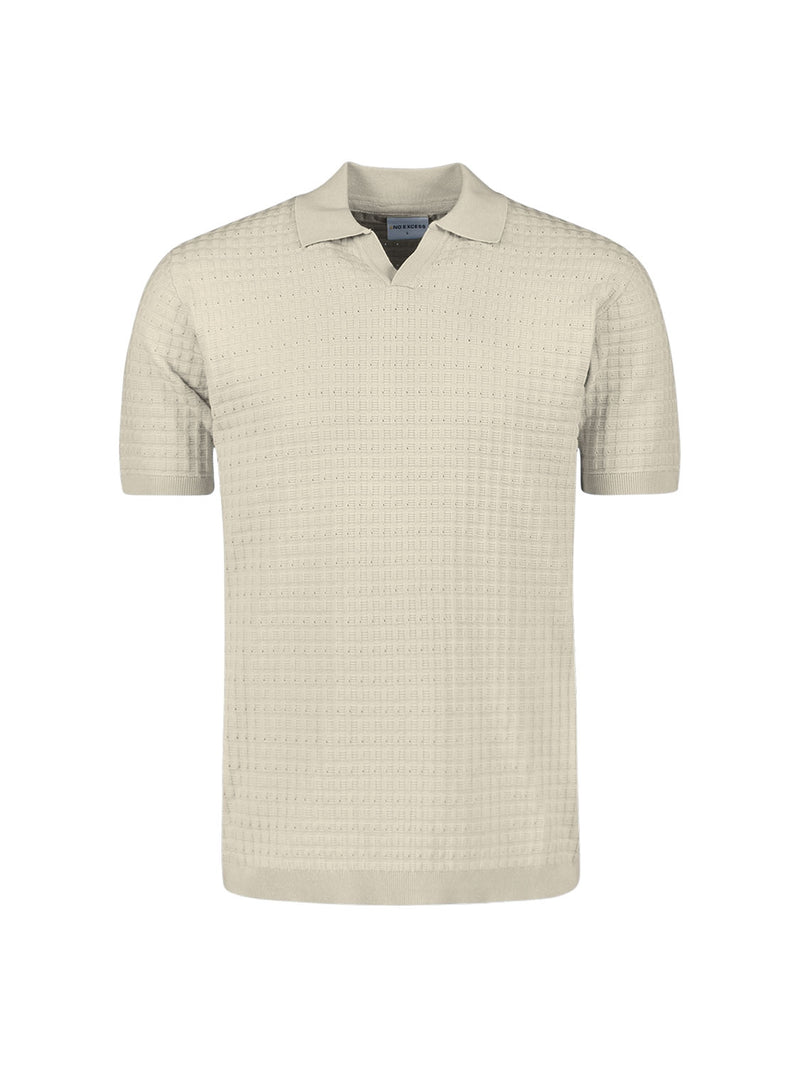 Short sleeve polo | Cement