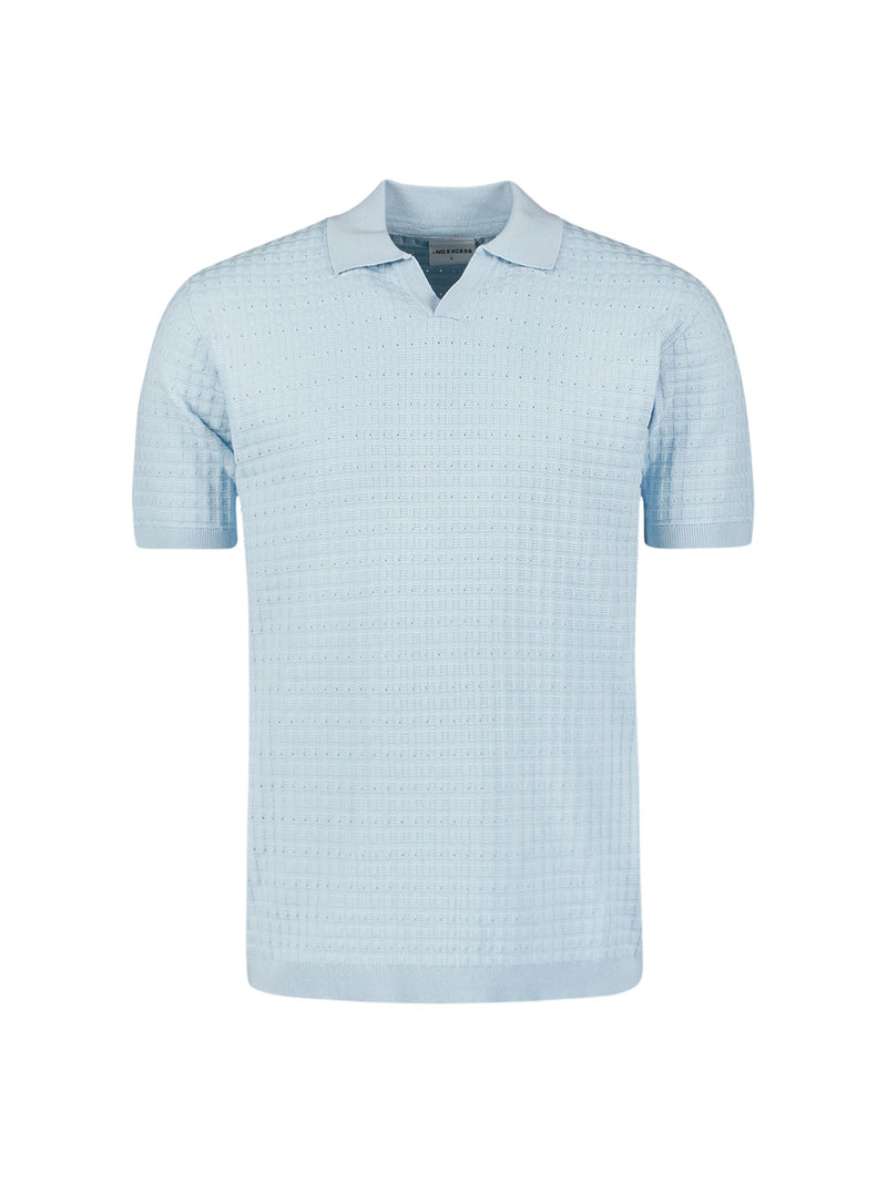 Short sleeve polo | Cloud