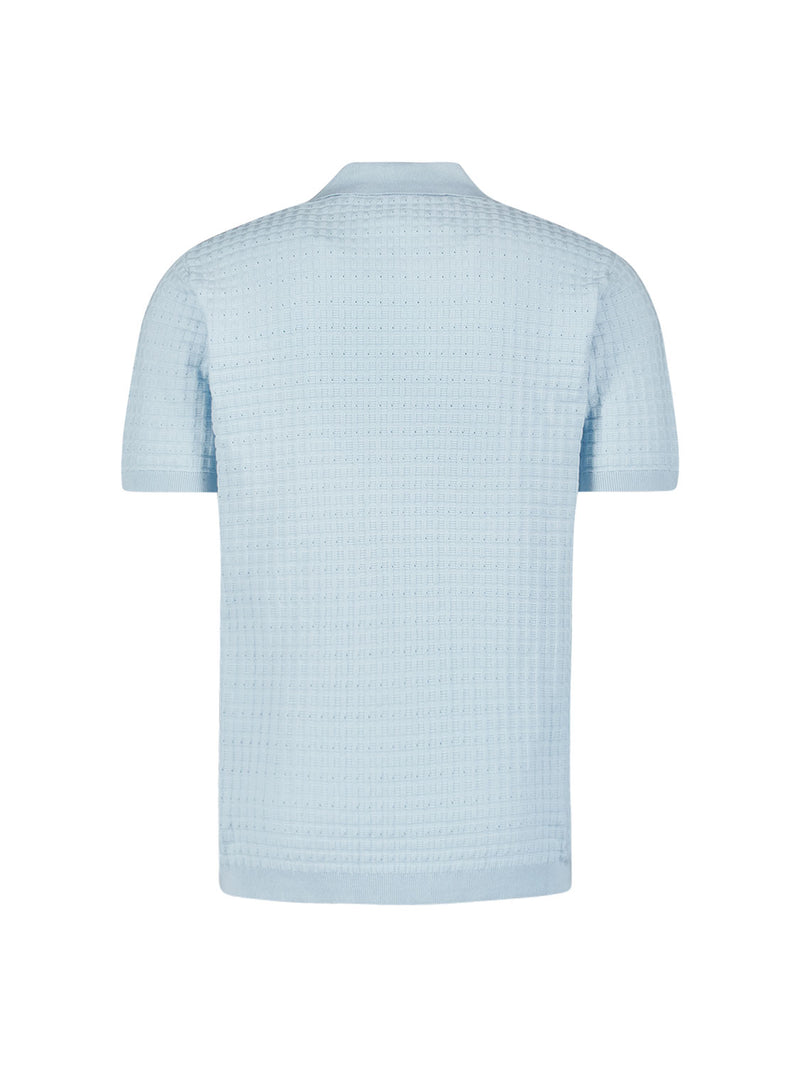 Short sleeve polo | Cloud