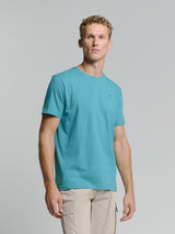 T-Shirt Crewneck Solid Basic | Seablue