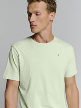 Round neck t-shirt | Mint