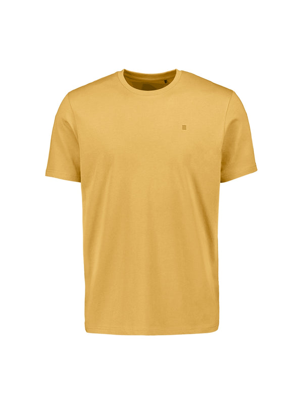 T-Shirt Crewneck Solid Basic | Yellow